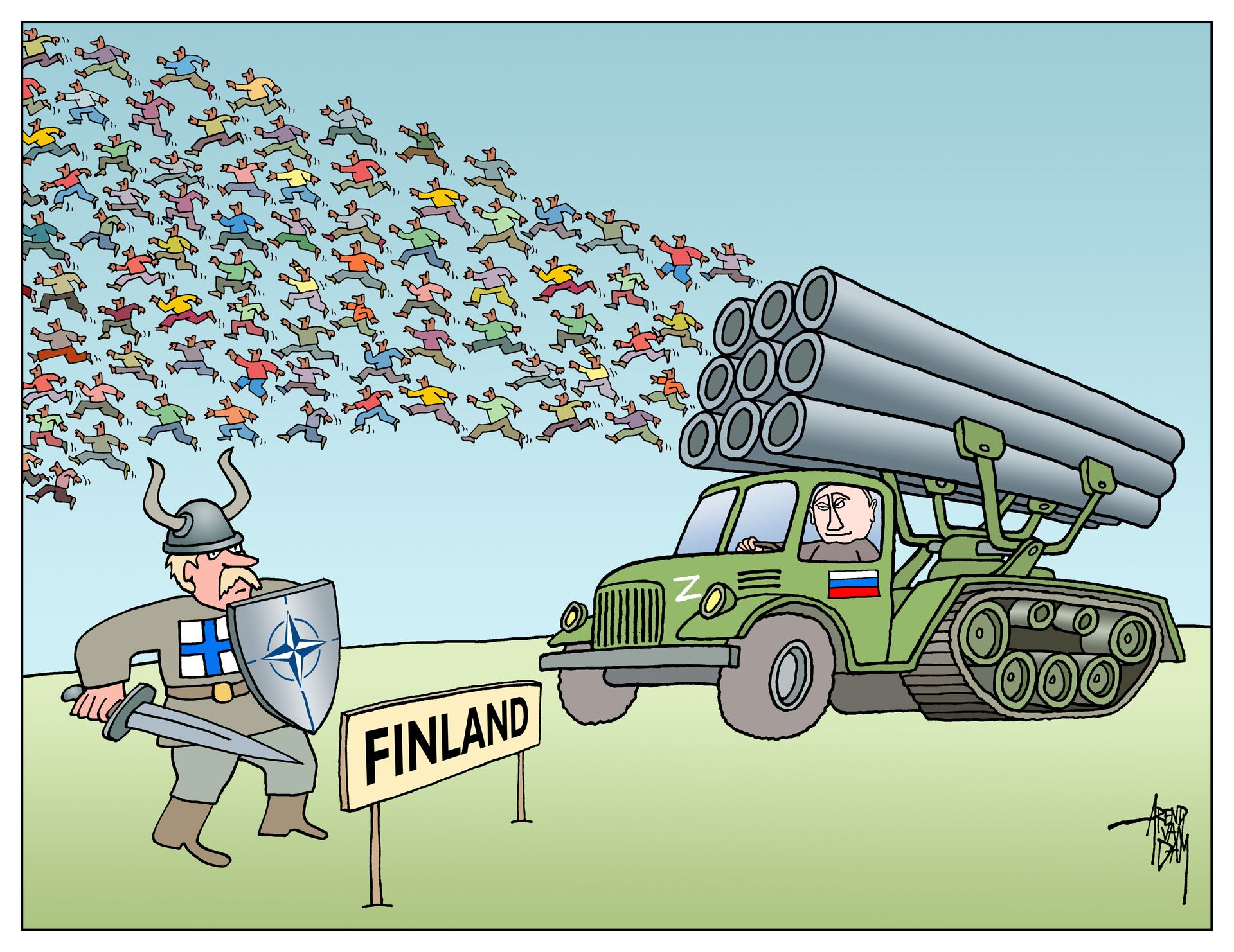 Putin-Finland(refugees)+